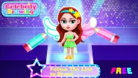 SuperStar Drawing for Kids- Free Games for Girls Screen Shot 0