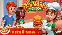 Game sekolah memasak - gadis 2020 Restaurant Craze Screen Shot 0