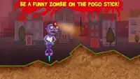 Zombie Pogo Stick Super Jumper Game Screen Shot 0