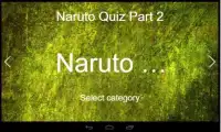 Naruto Quiz Part 2 Screen Shot 0