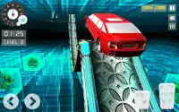 Luxrisk Limo: Impossible Sky Stunt Driving Tracks Screen Shot 13