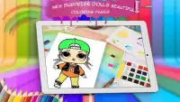 Coloring book for Surprise Dolls LoL Screen Shot 2