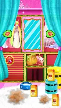 Wardrobe jogos da princesa Screen Shot 4