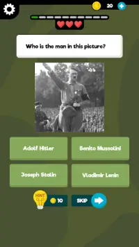 World War 2 Quiz: Offline WW2 History Trivia Games Screen Shot 0