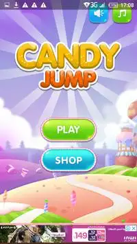 candy jump Screen Shot 1