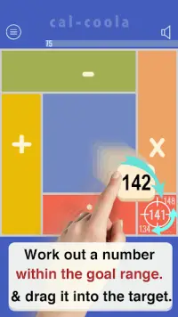 cal-coola: Brain training game, by Maths Loops Screen Shot 2