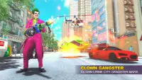 Clown Crime City Mafia: Bank Robbery Game Screen Shot 0