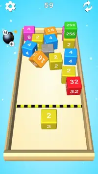 Smash Cube - 2048 Merge Puzzle Block 3D Screen Shot 7