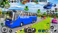 Police Bus Simulator Games Screen Shot 0
