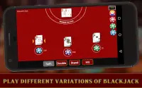 Casino Blackjack (5 Games)-21 Screen Shot 2