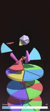 Ball Jump - Color Tower 3D Screen Shot 5