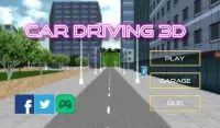 Simulateur de conduite de voiture 3D Screen Shot 0