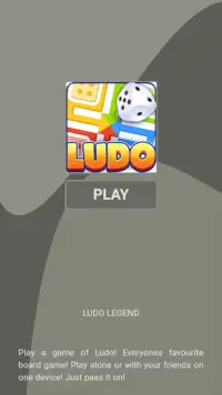 Ludo Legend Game On Screen Shot 0