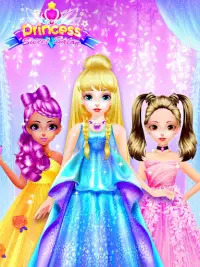 Princess Dress up Games - Princess Fashion Salon Screen Shot 0