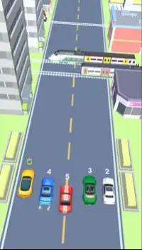 Taxi vs Train Racing Screen Shot 0