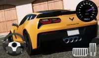 City Driving Chevrolet Corvette Parking Screen Shot 1