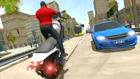 City Traffic Moto Rider Screen Shot 1