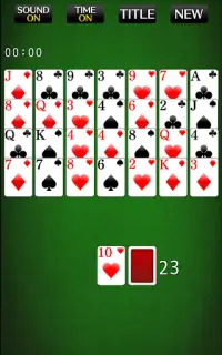 Golf Solitaire [card game] Screen Shot 0