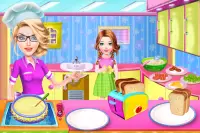 Jogos para cozinhar pequenos-almoços para crianças Screen Shot 3