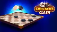 Checkers Clash: لعبة الضامة Screen Shot 7