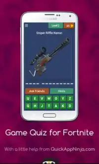 Game Quiz for Fortnite Screen Shot 2