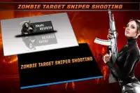 tir de sniper cible zombie Screen Shot 0