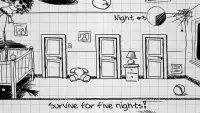 Survival Nights at Stickman Mad House Screen Shot 1