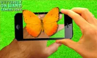 Butterfly on hand Camera Prank Screen Shot 0