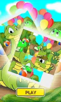 التمساح ألعاب مجانية: أطفال Screen Shot 1