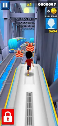 Shiva Subway Street Run 3D Screen Shot 11