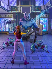 Cyberpunk Hero－Lucha épica Screen Shot 8