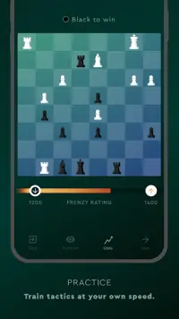 Tactics Frenzy – Quebra-cabeça de xadrez Screen Shot 6