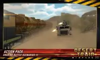Gunship Perang 3D Bullet Train Screen Shot 5