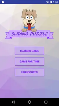 Dogs Sliding Puzzle Screen Shot 0