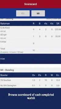 Cricket 2017 Live Screen Shot 3
