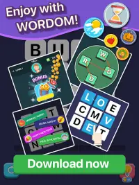 Wordom - All Word Games Screen Shot 9