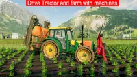 Drive Tractor Farming Game 2021-Combine Harvesters Screen Shot 2