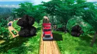 हेवी ड्यूटी 18 व्हीलर ट्रक ड्राइव - Offroad खेल Screen Shot 8