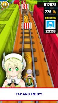 hilang putri cand menyenangkan run-subway surf run Screen Shot 1