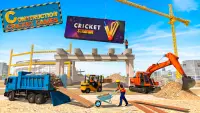 Construction 3D: Cricket Games Screen Shot 1