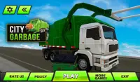 simulador de lixo da cidade caminhão de lixo 3D Screen Shot 5