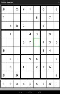 Sudoku Generator Screen Shot 8