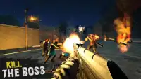 Zombie Doom survie grève jeux d'attaque de zombies Screen Shot 8