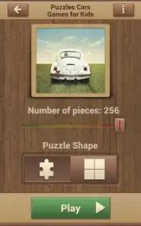 Jeux de Voiture Puzzle Screen Shot 1