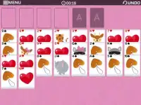 Freecell Valentine Game Screen Shot 10