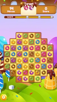 Donuts Crush - Match 3 Game Screen Shot 3