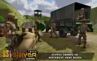 Caminhão Exército Condução Screen Shot 3