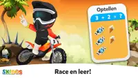 Reken Spelletjes Kinderen Groep 3-8: Motor Racen Screen Shot 0