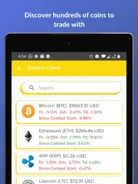 Leer handelen in crypto - Bitcoin Trading Sim Game Screen Shot 12