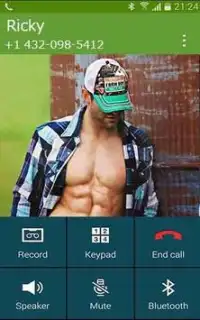 Fake Call Boyfriend Prank Screen Shot 1